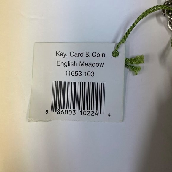 Vera Bradley Petite Chain Bag with Wallet English Meadow Green Blue - Picture 6 of 9